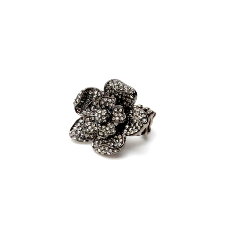 2FOR$30 - Amrita Singh Mariella Ring in Black with Australian Crystals